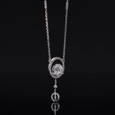 Lab Grown Diamond Round Halo Pendant