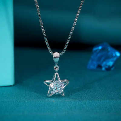 Lab Grown Diamond Star Pendant