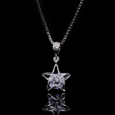 Lab Grown Diamond Star Pendant