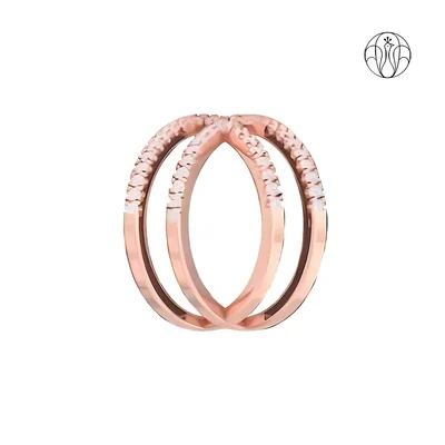 Iraaya Ring (CI. Zaveri)- 0.88 CTW 87 PCS VS1 Lab Grown Round Diamond Ring