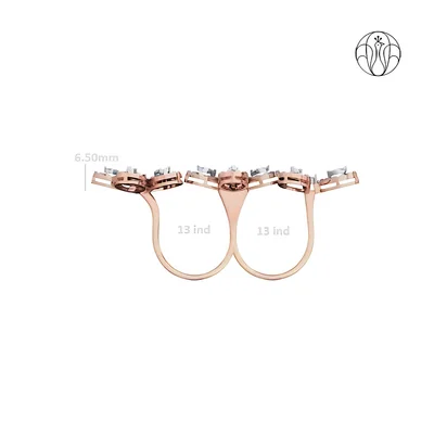 Anushka Ring(CI. Zaveri)- 3.282 CTW 171 PCS VS1 Lab Grown Round Diamond High Jewellery Ring