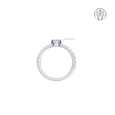 Aurelia Ring(CI. Zaveri)-  1.983 CTW 87 PCS VS1 Lab Grown Round Diamond Statement Ring