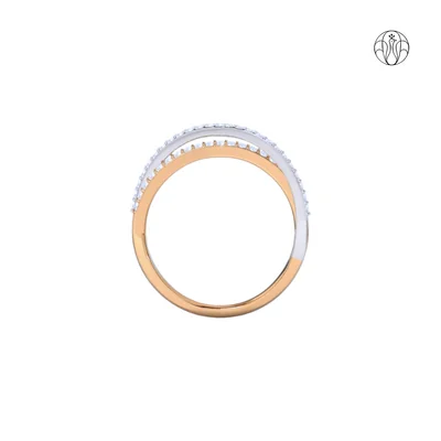 Aarya Ring (CI. Zaveri)- 0.430 CTW 101 PCS VS1 Lab Grown Round Diamond Ring