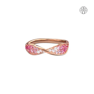 Roselina RIng (CI. Zaveri)- 0.30 CTW 24 PCS VS1 Lab Grown Round Diamond  Ring