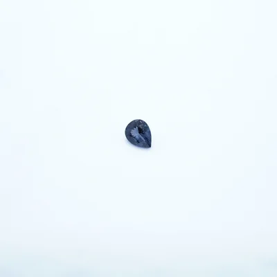 1 ct Pear Blue Spinel