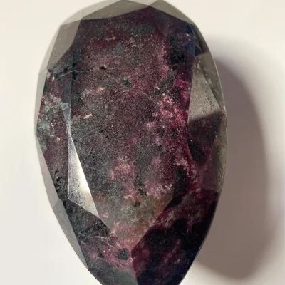 Giant Natural Ruby  2705 Carats  Dark Red Antique Pear Shape Natural Ruby Gemstone Certified Untreated Collector's Piece