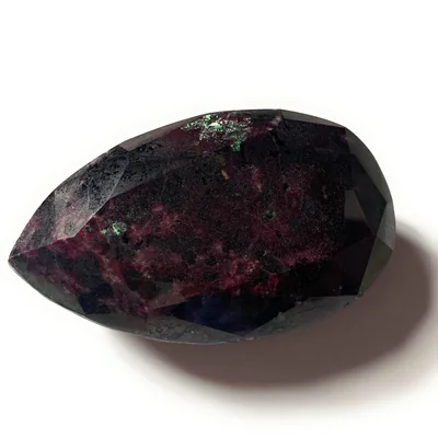 Giant Natural Ruby  2705 Carats  Dark Red Antique Pear Shape Natural Ruby Gemstone Certified Untreated Collector's Piece