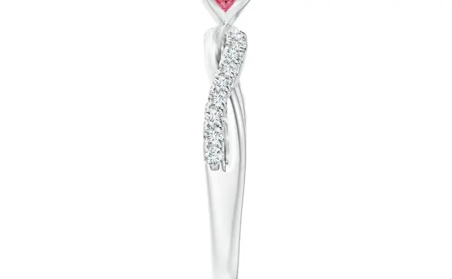 Best Of Bride Pink Diamond Designer  Ring
