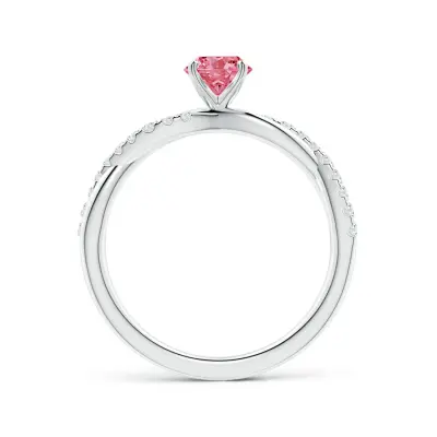 Best Of Bride Pink Diamond Designer  Ring