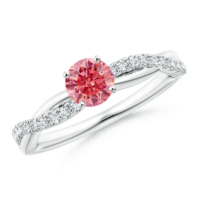 Best Of Bride Pink Diamond Designer  Ring