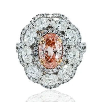 Uniqu Oval Shape Designer Ring