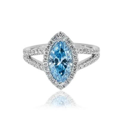 Yellow Pear Oval Heart Shape Lab Diamond ring