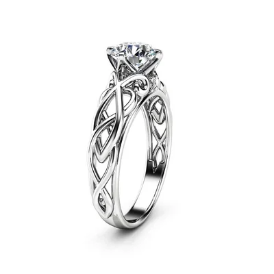 Celestic Lab diamond Engagement ring