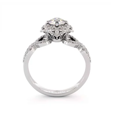 Infinity Heart Diamond Ring