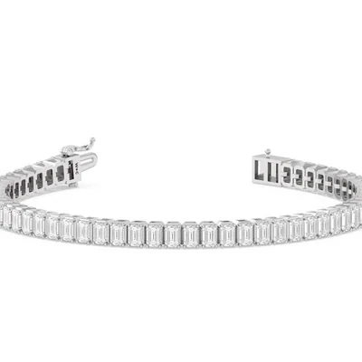 Emerald North- South Tennis Bracelet