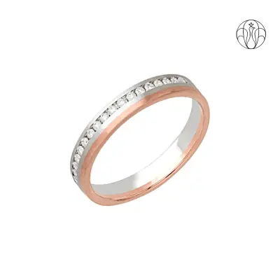 Seren Vow Band (CI. Zaveri)-  0.9 CTW lab-grown diamond Wedding Band