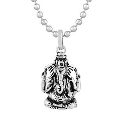 Ganesha Silver Pendant