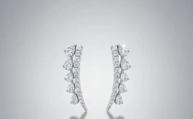 The Celestia Arch Hoop Earrings