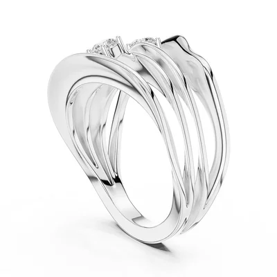 Minimal Lab Grown Diamond Ring.
