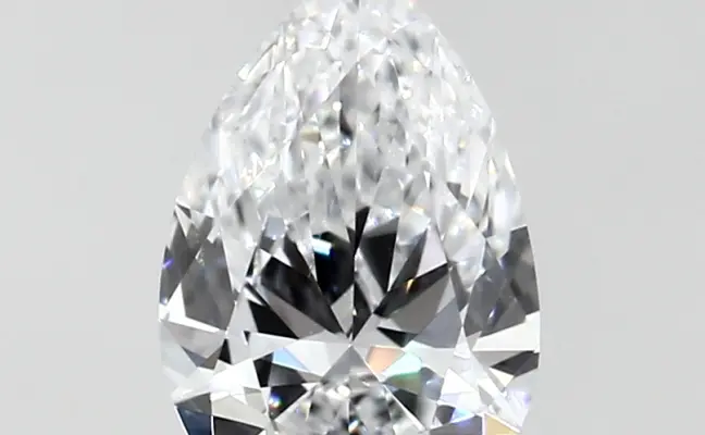 0.39ct D SI1 Pear (IGI)