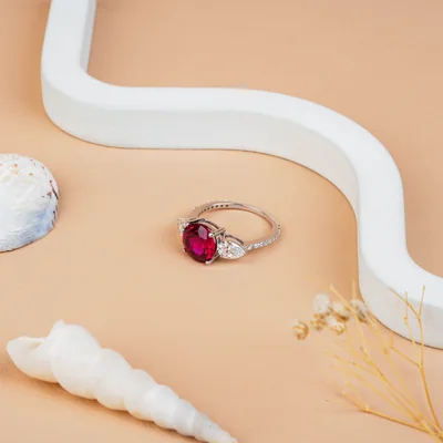 Full Eternity Pear & Round Wedding Band