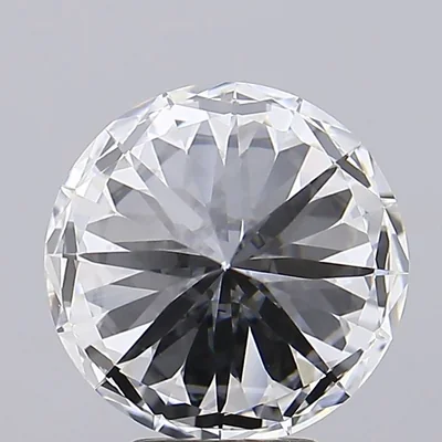 GIA certified 5.03 carat Round cut cvd laboratory grown diamond
