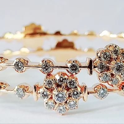 Diamond bangle - 3