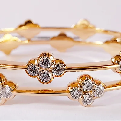Diamond bangle -4