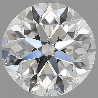 1.01 Carat Round Natural Diamond Solitaire Ring