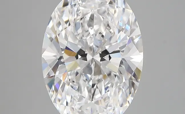 4.81ct D VS2 Oval (IGI)