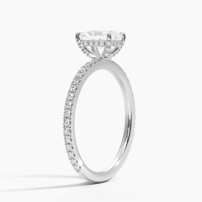 1.20 ctw Radiant Cut Diamond Engagement Ring
