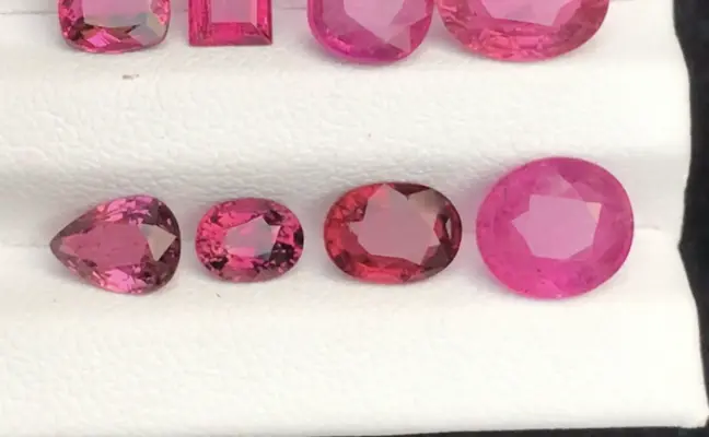 Natural tourmaline