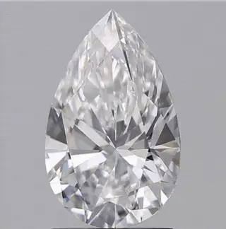 0.81-Carat Natrual Pear Cut Loose Diamond