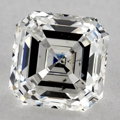 1.07-Carat Asscher Cut Natural Loose Diamond