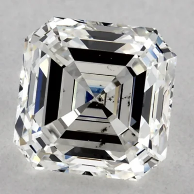 1.07-Carat Asscher Cut Natural Loose Diamond