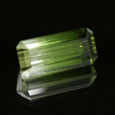 14.18 CTW Natural Bi-Color Green Tourmaline_CaratX Loose Natural Gemstones
