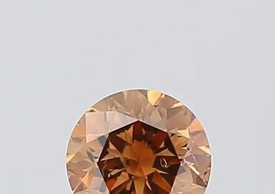 Sst 100035_GIA_Round Shape_CaratX_Brillant Cut_Natural Fancy Dark Orangy Brown_6422202339